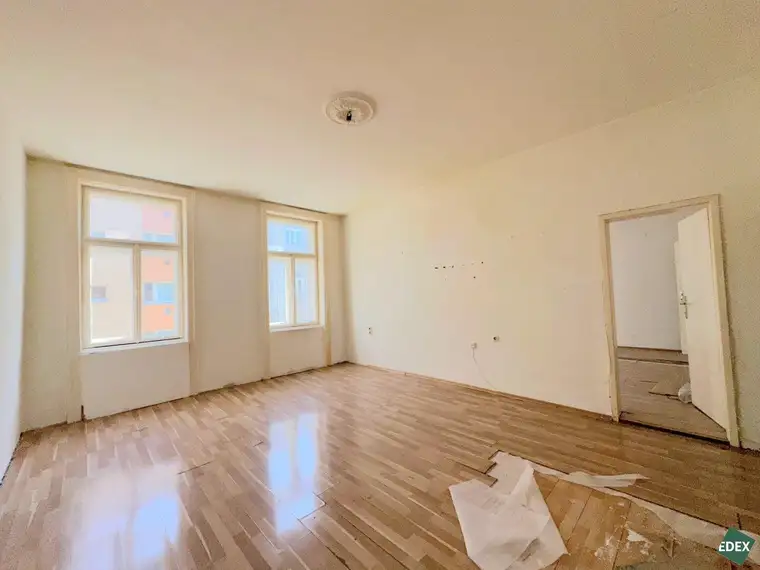 Sanierungsbedürftige 3-Zimmer-Altbauwohnung mit Potenzial nahe Donaukanal