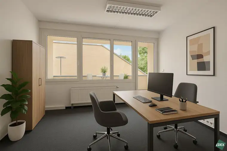 Botschaftsviertel | Büro samt Loggia in zentraler Lage