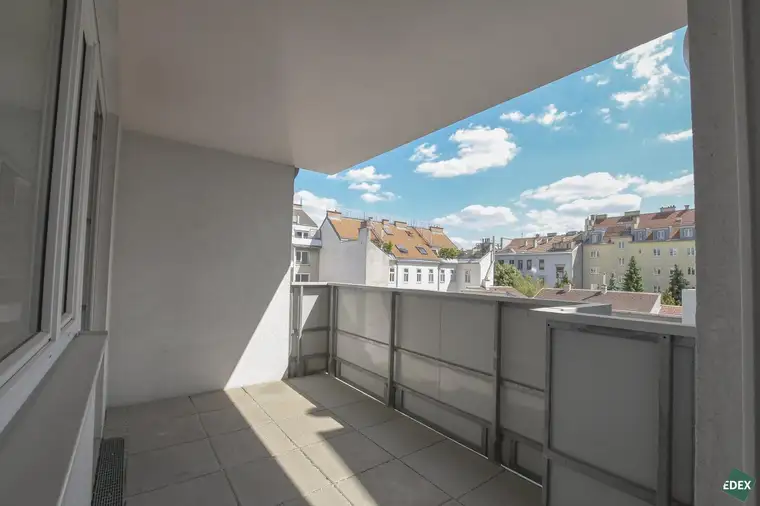 Mitten im 8. Bezirk: Schöner 2 Zimmer-Neubau mit großem Balkon
