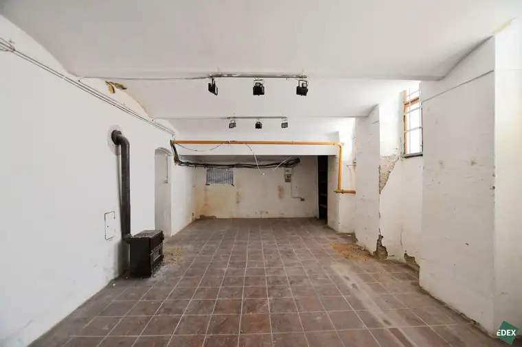 Großes Souterrain mit natürlicher Belichtung
