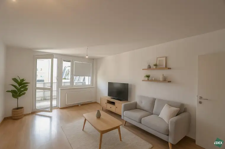 Mitten im 8. Bezirk: Schöner 2 Zimmer-Neubau mit großem Balkon