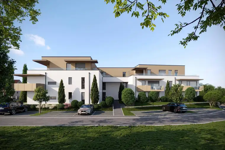RESERVIERT: Landliebe in Fischlham | Exklusives Penthouse mit 42 m² Terrasse mit Panoramablick - Haus 1 TOP 9