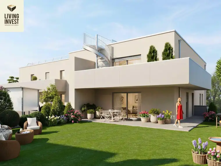 Baustart erfolgt: Moderne Familienwohnung mit großzügiger Freifläche &amp; sonniger Südostlage – A03