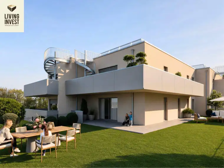 Gartenwohnung mit Wohnqualität &amp; großzügiger Südwest-Terrasse - TOP B05