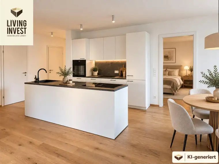 Modernes Wohnen mit Eigengarten – 3 Zimmer &amp; neue Einbauküche