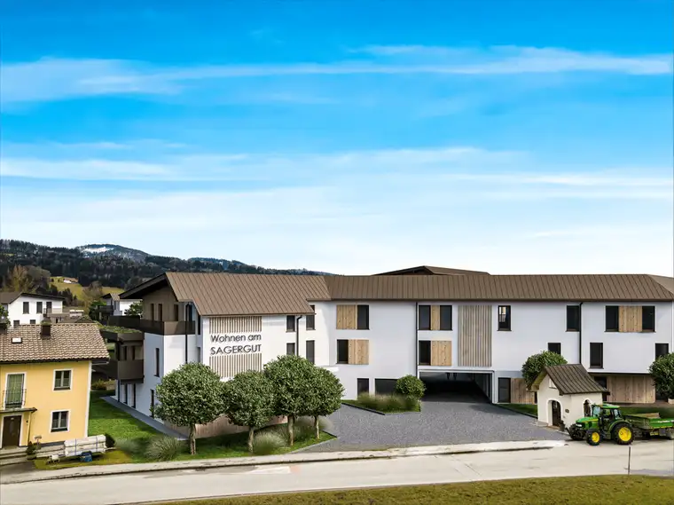 Massivholzbau "Wohnen am Sagergut" Haus A Top 2 - Gartenwohnung