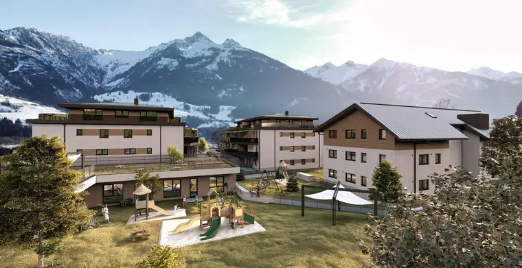 Gesunde VOLLHOLZ Wohnung "Lebensraum Waidach" Piesendorf Top C05