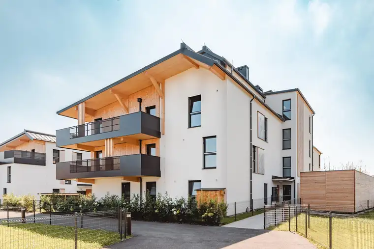 Massivholzbau "Wohnen am Sagergut" Thalgau Haus 2 Top 02