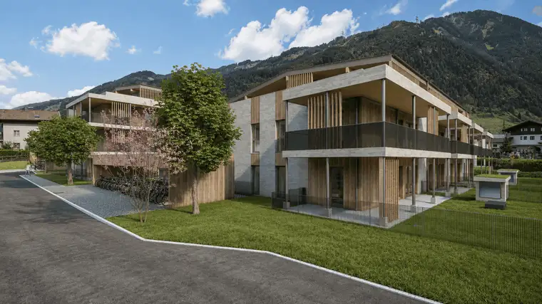 VOLLHOLZ Wohnungen "Holz im Glück" in Bruck an der Glocknerstraße - TopA09