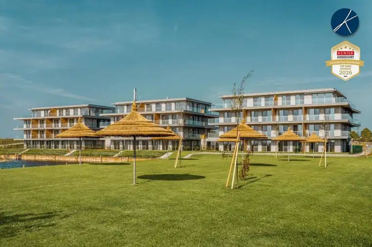 Provisionsfreie 2 Zimmer Dachgeschoßwohnung mit Pool- und Seezugang im Seepark Oggau!