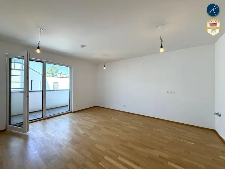 Erstbezug: Ruhige 2-Zimmer Wohnung im 2. Stock