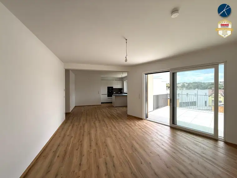 Exklusives Neubauprojekt: 3-Zimmer Wohnung mit geräumigen Balkon