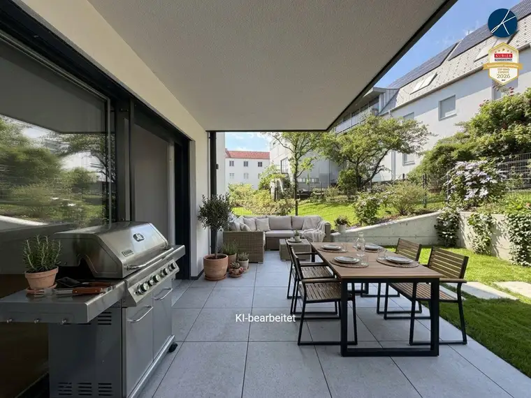  Gartenwohnung mit 58m² Außenflächen (Top 3) - Erstbezug!