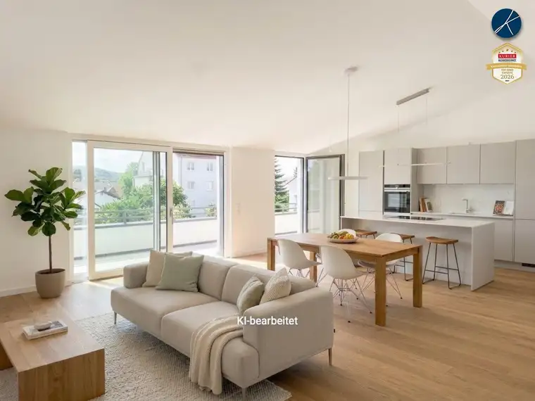 Exklusives Dachgeschoß mit 57m² Terrasse (Top 9) - Erstbezug!