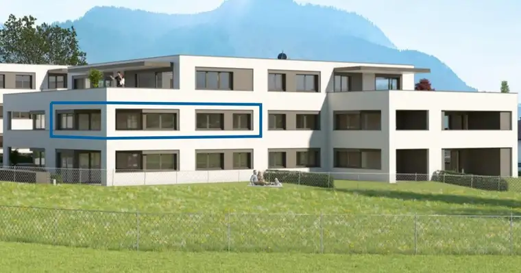 NEUBAU! 3-Zi-Wohung in Hohenems zu vermieten! - A08