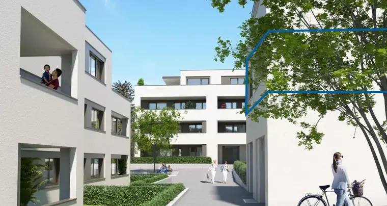 NEUBAU! 3-Zi-Wohung in Hohenems zu vermieten! - B08