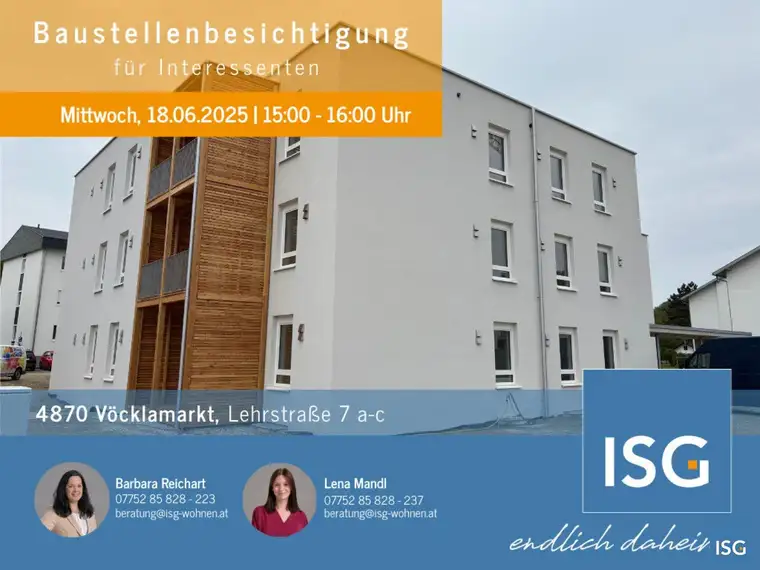 Miete mit Kaufoption - NEUBAU, Top 13, Erstbezug: 3-Zimmer Wohnung mit Tiefgaragenstellplatz