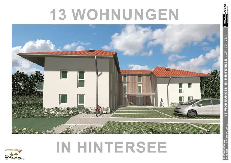 Moderne Neubauwohnung in Hintersee mit großzügigem Balkon, Wohnbauförderung 2025, keine Käuferprovision