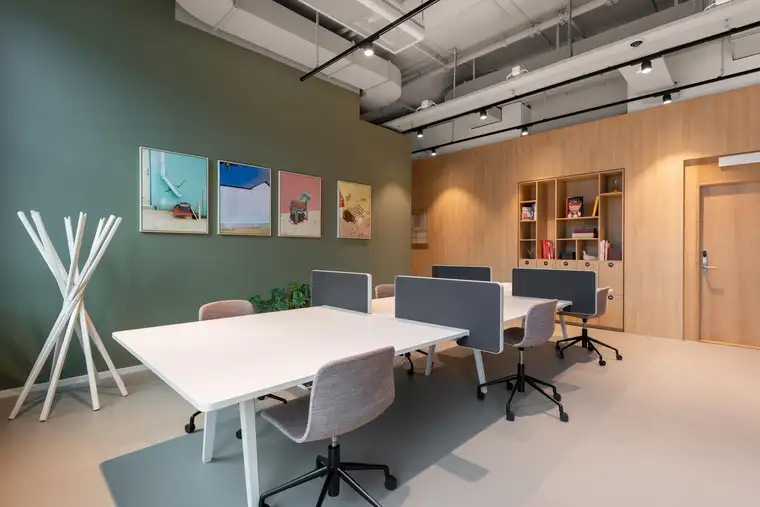 Coworking-Bereich in Regus Le Palais