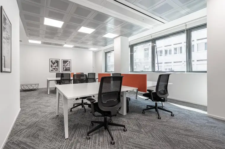 Coworking-Bereich in Regus Westbahnhof