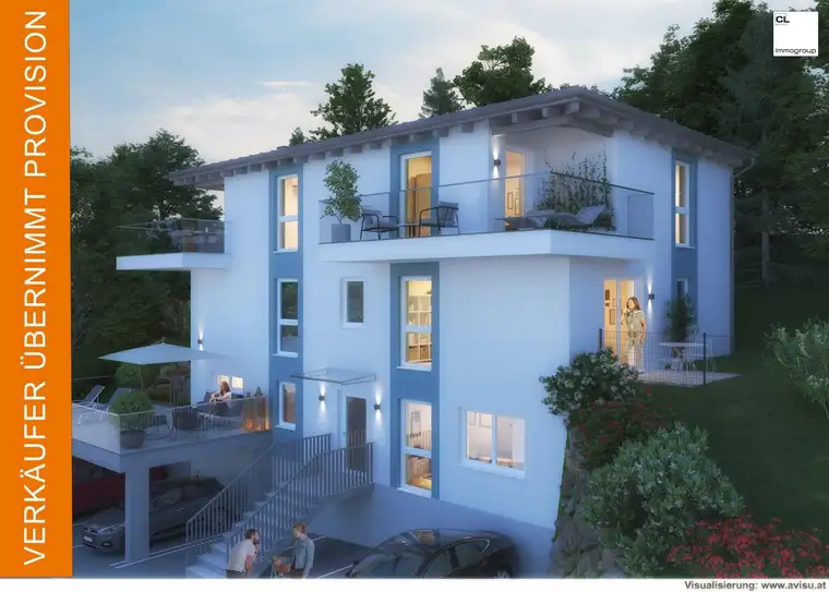 Trendige 3-Zimmer Terrassenwohnung in Traumlage - Hof bei Salzburg