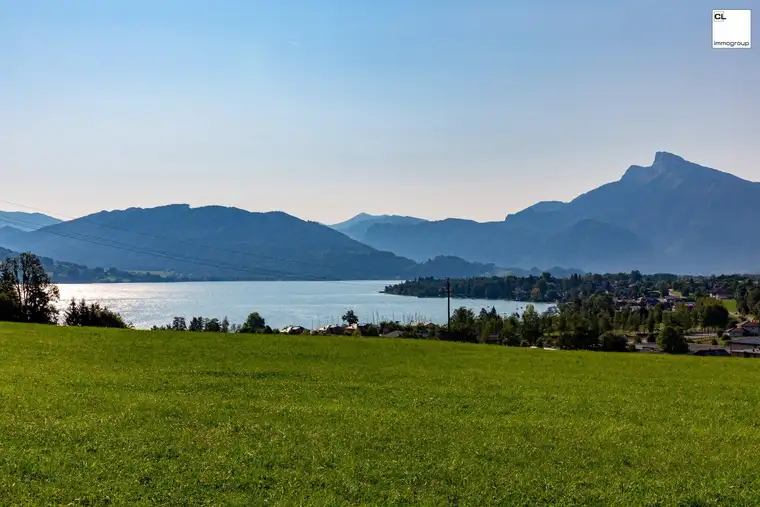 Mondsee: Grundstück mit Seeblick zu verkaufen