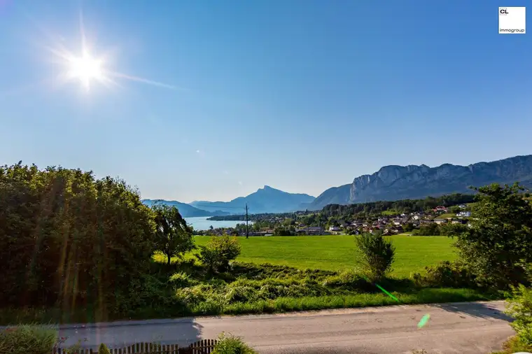 Mondsee: Grundstück mit Seeblick zu verkaufen