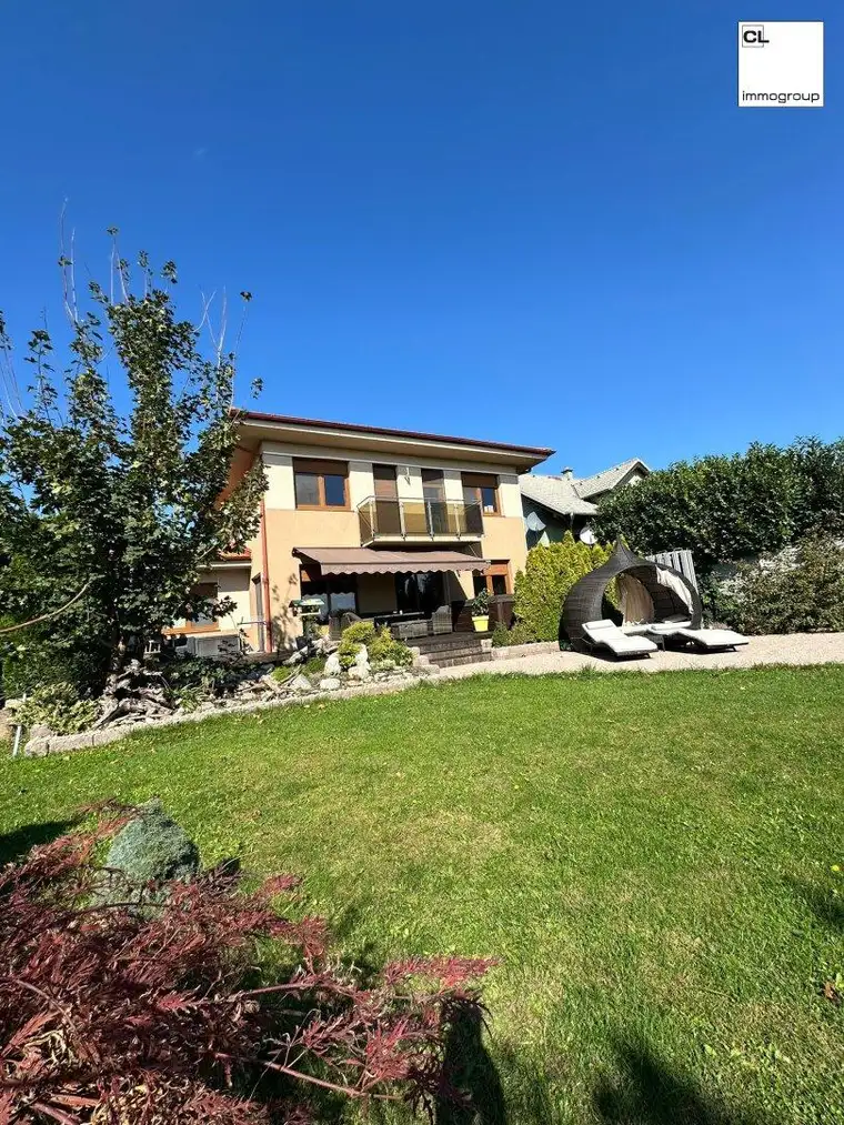 Neuwertiges Einfamilienhaus mit Garten und Terrasse in Deutsch Jahrndorf!