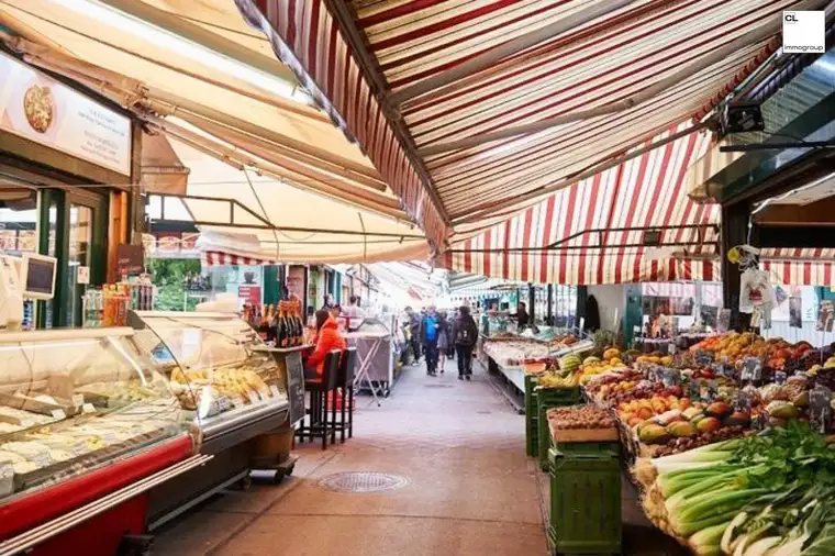 Verkaufsfläche 45 m² auf einem der traditionsreichsten und belebtesten Märkte Europas! Top-Investment im Herzen Wiens –
