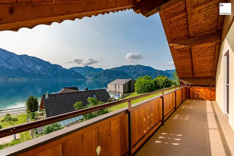 Ein Wohntraum am Attersee – Haus mit privatem Badesteg und Seeblick zu mieten