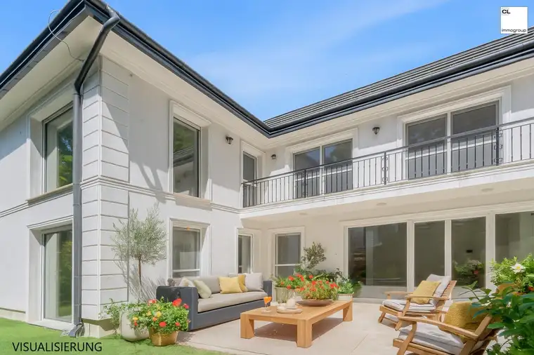 Designvilla mit Eleganz, Licht und Weitblick - höchster Wohnkomfort in nobler Lage