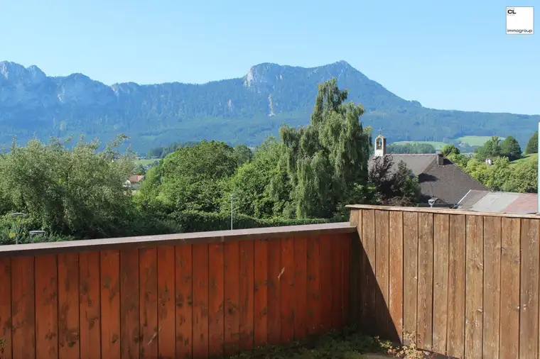 Schöne 3-Zimmerwohnung mit XXL-Terrasse in zentraler Lage von Mondsee zu mieten