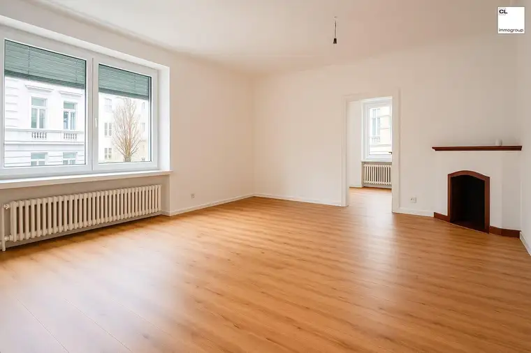 Schön renoviertes, helles und zentral gelegenes Büro im Andräviertel; 5 Räume + Balkon/Terrasse, + Küche, + 2 Bäder, + 3 WCs, + Lagerraum