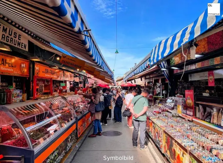 Exklusive Geschäftsfläche am Wiener Naschmarkt