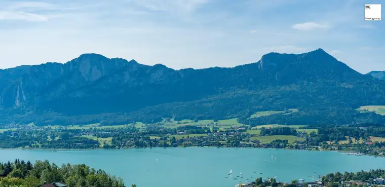 LUXUSVILLA mit einzigartigem Mondseeblick