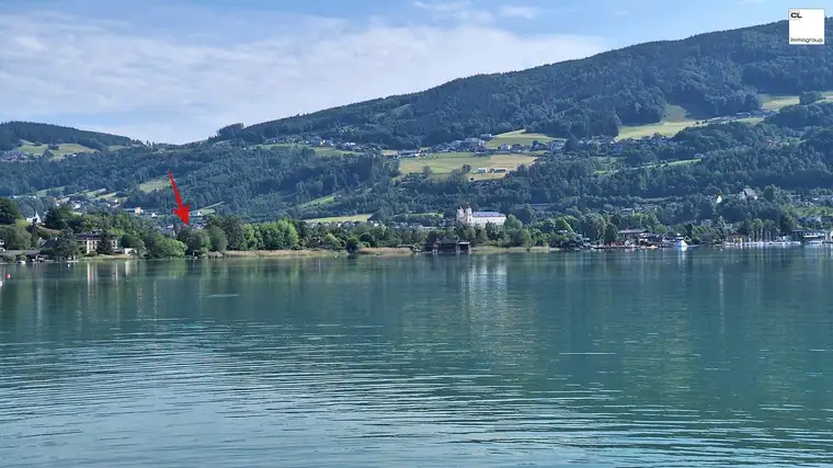 Erste Reihe Mondsee - Badeplatz zentrumsnah gelegen