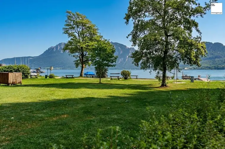 Zweitwohnsitz am Attersee – der See direkt vor der Haustür
