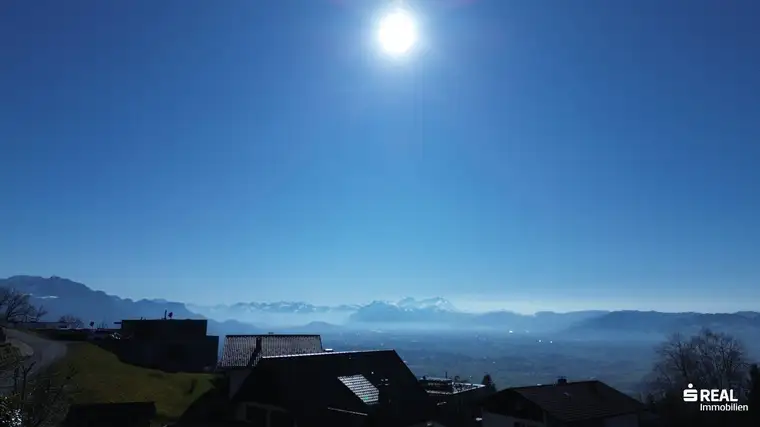 Panorama-Grundstück in Bildstein