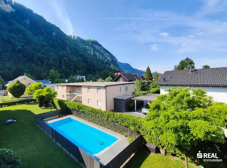 Leistbare Dachterrassenwohnung mit Gemeinschaftspool