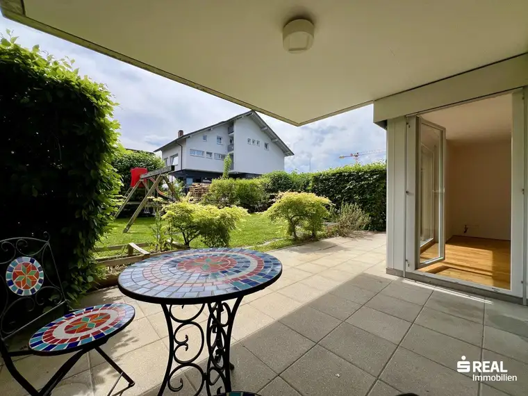 Helle 2-Zimmer-Gartenwohnung in Götzis