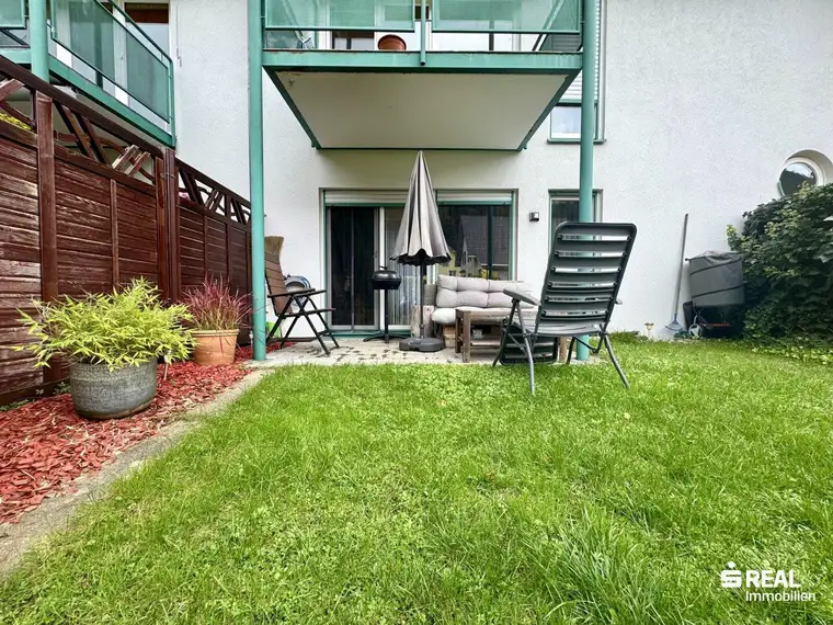 Tolle 2-Zimmer-Gartenwohnung mit Tiefgarage