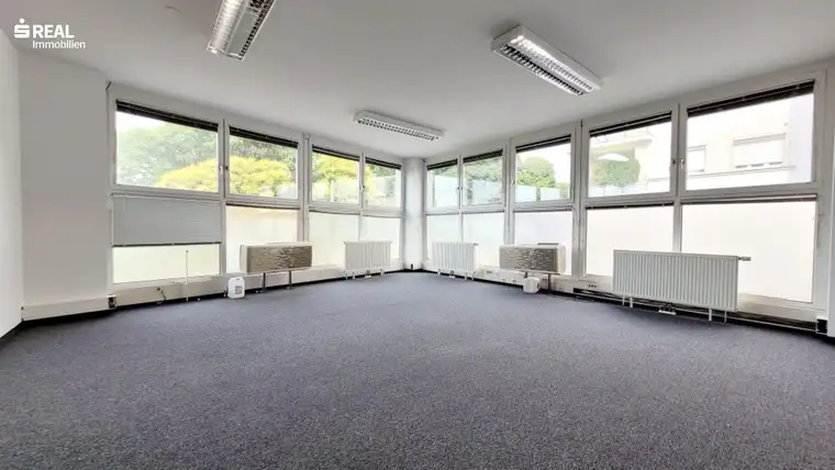 GERÄUMIGES BÜRO MIT GRÜNBLICK
