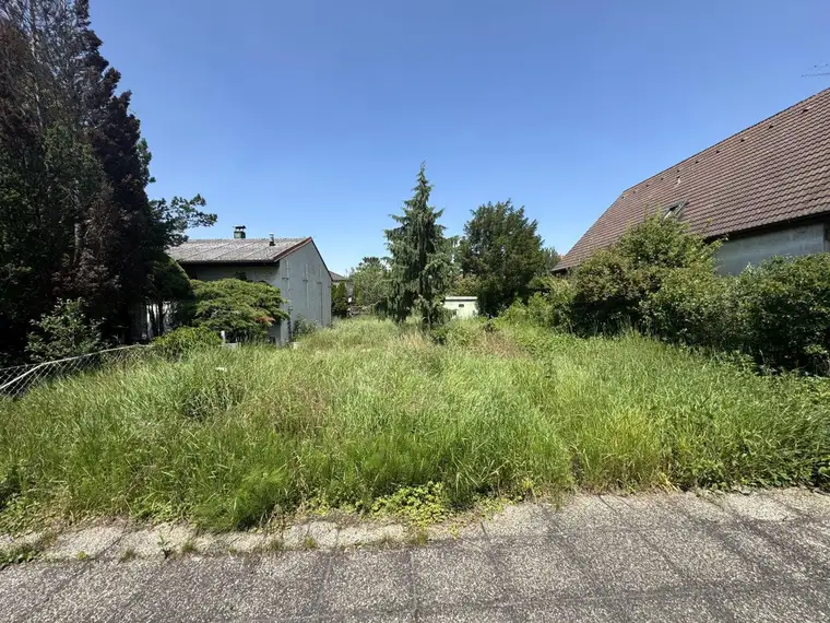 Baugrundstück mit Potenzial in Essling – Sonne, Ruhe &amp; Einreichplan inklusive!