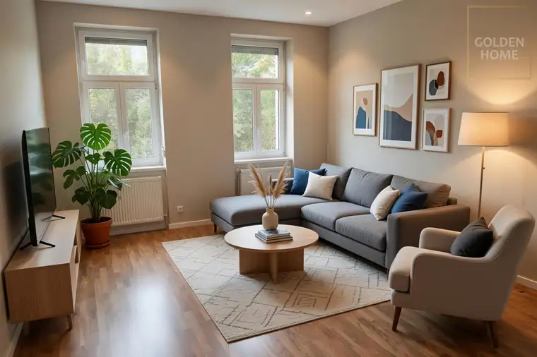 3 Zimmer + 60 m2 Privatgarten | Lift in den Hof