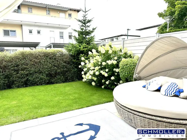 Sehr schöne 3 Zimmer Garten-Galerie-Wohnung