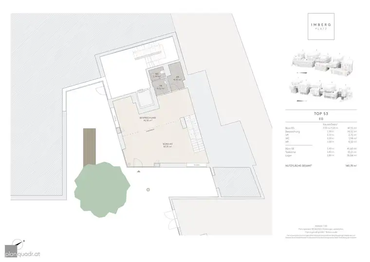Moderne &amp; repräsentative Büro- &amp; Gewerbefläche in der Salzburger Altstadt