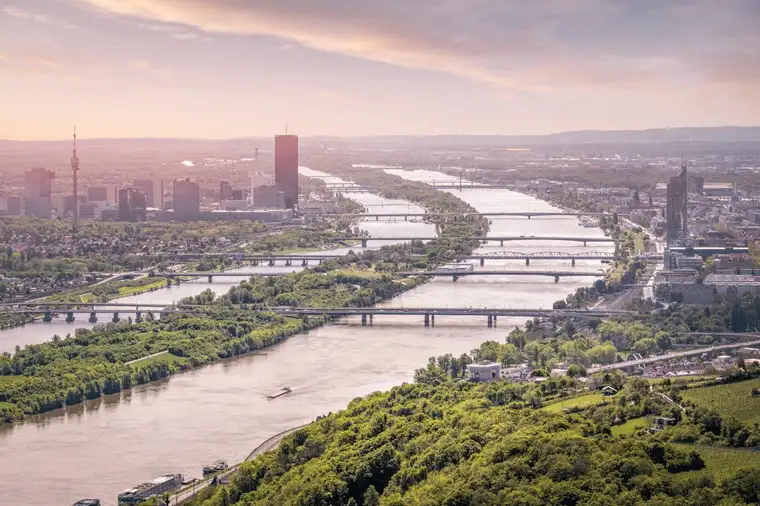 Nur 500m zur Alten Donau/U1 !