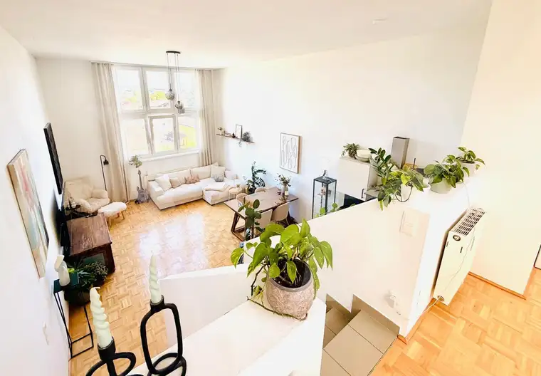 Stilvolle Galeriewohnung im Loftstil