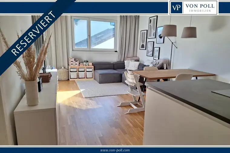 Wunderschöne 3 Zimmer Wohnung mit XL Balkon in Maxglan