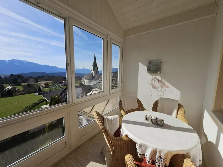 Zauberhafte Wohnung am Millstätter Sonnenplateau mit weitem Panoramblick